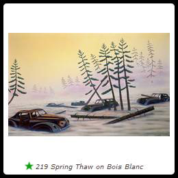 219 Spring Thaw on Bois Blanc
